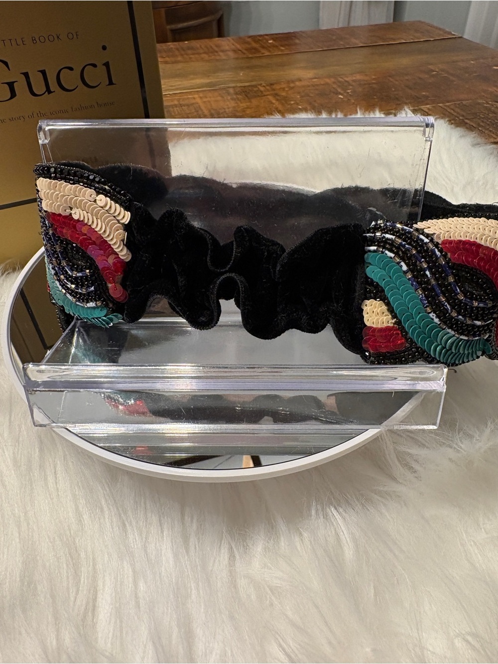 Gucci Multicolor Wave Headband - Picture 2 of 4